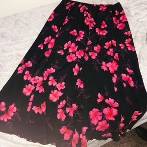 Venezia Jeans Floral Skirt